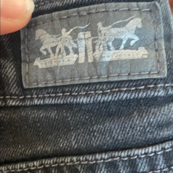Mid-rise Black Denim Jeans Levi’s - Picture 7 of 9
